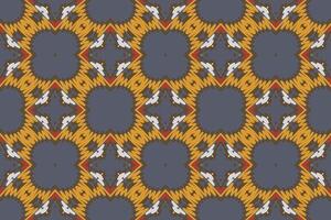 Peruvian pattern Seamless Mughal architecture Motif embroidery, Ikat embroidery Design for Print indonesian batik motif embroidery native american kurta mughal design vector