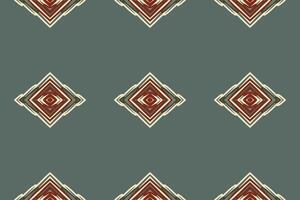 kilim modelo sin costura nativo americano, motivo bordado, ikat bordado diseño para impresión textura tela sari sari alfombra. kurta patola sari vector