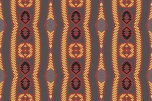 kilim modelo sin costura nativo americano, motivo bordado, ikat bordado diseño para impresión Corbata tintura funda de almohada sambal puri curti Mughal arquitectura vector