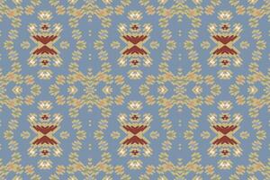 kilim modelo sin costura nativo americano, motivo bordado, ikat bordado diseño para impresión tapiz floral kimono repetir modelo cordones Español motivo vector