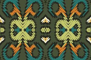 Kilim Pattern Seamless Scandinavian pattern Motif embroidery, Ikat embroidery Design for Print australian curtain pattern geometric pillow model kurti mughal flowers vector