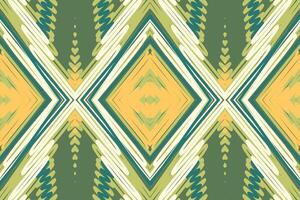 Dupatta Pattern Seamless Native American, Motif embroidery, Ikat embroidery Design for Print tie dyeing pillowcase sambal puri kurti mughal architecture vector