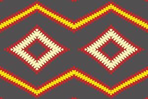 salwar modelo sin costura nativo americano, motivo bordado, ikat bordado diseño para impresión frontera bordado antiguo Egipto vector