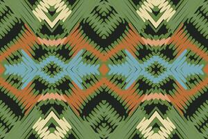Salwar Pattern Seamless Scandinavian pattern Motif embroidery, Ikat embroidery Design for Print indonesian batik motif embroidery native american kurta mughal design vector