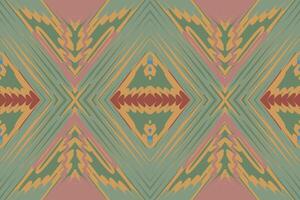 Salwar Pattern Seamless Scandinavian pattern Motif embroidery, Ikat embroidery Design for Print pattern vintage flower folk navajo patchwork pattern vector