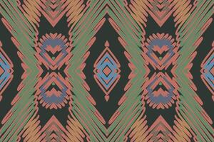 Pakistani dresses pattern Seamless Scandinavian pattern Motif embroidery, Ikat embroidery Design for Print indigenous art aboriginal art pattern floral kurti mughal border vector
