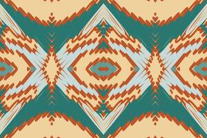 Pakistani dresses pattern Seamless Scandinavian pattern Motif embroidery, Ikat embroidery Design for Print pattern vintage flower folk navajo patchwork pattern vector