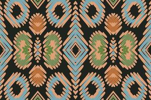 Anarkali Pattern Seamless Native American, Motif embroidery, Ikat embroidery Design for Print tie dyeing pillowcase sambal puri kurti mughal architecture vector