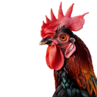 un gallina en transparente antecedentes png