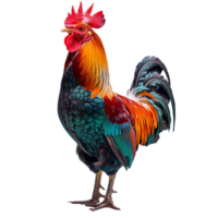 un gallina en transparente antecedentes png