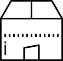 Goods Box outline illustration outline illustration vector