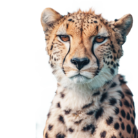 Gepard auf isoliert transparent Hintergrund png