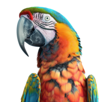 A Parrot isolated on transparent background png