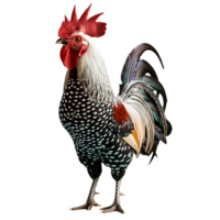 A hen on transparent background png
