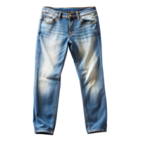 A pair of blue jeans with a white stripe png