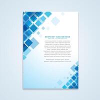 creative brochure flyer design with vibrant colors template design illustration vector