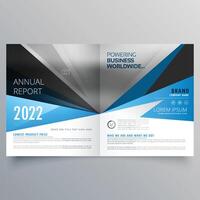 modern business Bifold brochure design template design illustration vector