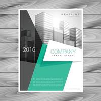 minimal elegant business brochure design template design vector