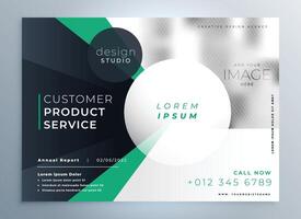 professional company business brochure template vector