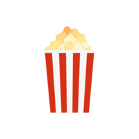 Popcorn bucket. movie snack. cinema concept. png