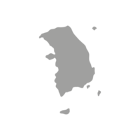 sur Corea mapa icono. png