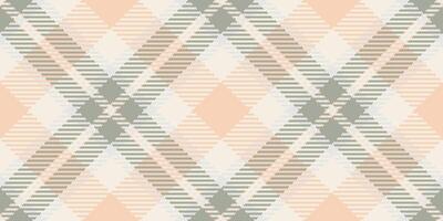 Canadian check pattern fabric, hunter background texture plaid. Silk tartan textile seamless in linen and light colors. vector