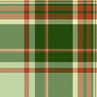 Plaid textile of check texture background with a seamless pattern tartan fabric. vector