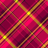 Check pattern of plaid texture seamless with a fabric background textile tartan. vector