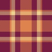 Check background textile of seamless tartan pattern with a fabric plaid texture. vector