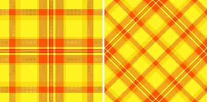 Textile pattern tartan of background check with a fabric texture plaid seamless. vector