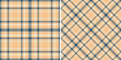 Plaid textile check of pattern fabric with a tartan seamless background texture. vector