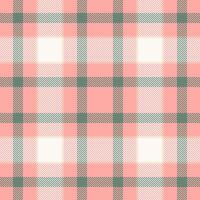 Tartan pattern texture of check plaid with a seamless fabric textile background. vector