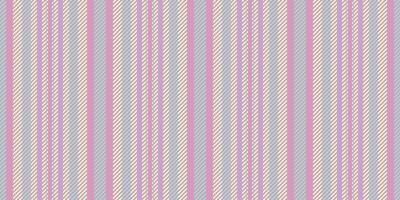 Customizable textile background, present texture pattern stripe. Elegant lines vertical seamless fabric in light color. vector