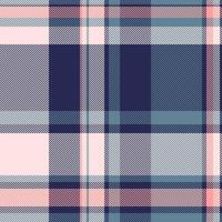 Textile design of textured plaid. Checkered fabric pattern swatch for shirt, dress, suit, wrapping paper print, invitation and gift card. vector