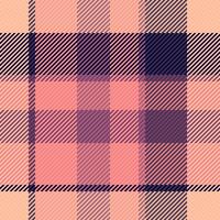 Golf pattern fabric , easter plaid check texture. Yuletide background tartan seamless textile in red and orange colors. vector