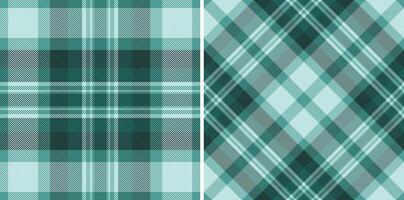 Seamless check tartan of textile background texture with a fabric pattern plaid. vector