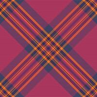Diamond plaid seamless texture, silk pattern textile . New fabric check tartan background in pink and blue colors. vector