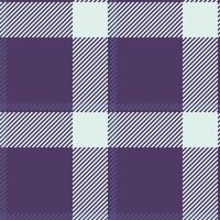 Fabric pattern of texture tartan textile with a seamless plaid check background. vector