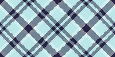 Performance background pattern, covering tartan seamless check. Reel fabric plaid textile texture in light and dark colors. vector