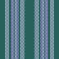 Tile fabric pattern vertical, africa textile lines texture. Towel seamless background stripe in teal and light colors. vector