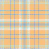 Background seamless textile of pattern check texture with a plaid fabric tartan . vector