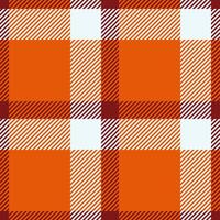 Textile design of textured plaid. Checkered fabric pattern swatch for shirt, dress, suit, wrapping paper print, invitation and gift card. vector