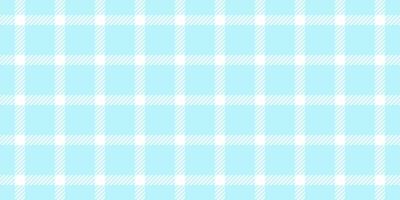 Festive tartan check pattern, faded texture fabric. Retail textile background seamless plaid in light and white colors. vector