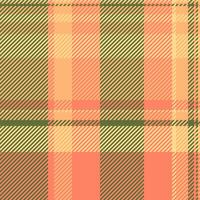 Textile design of textured plaid. Checkered fabric pattern swatch for shirt, dress, suit, wrapping paper print, invitation and gift card. vector