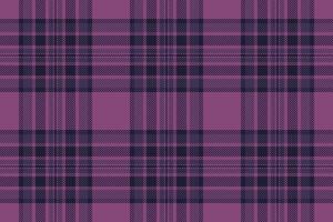 textile texture of check fabric pattern with a tartan background plaid seamless. vector