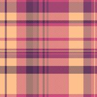 Seamless texture textile of fabric plaid with a check pattern background tartan. vector