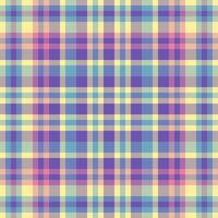 Pattern texture of tartan plaid textile with a check seamless background fabric. vector