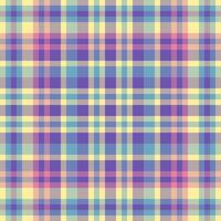 Pattern texture of tartan plaid textile with a check seamless background fabric. vector