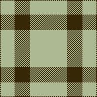 Texture background check of tartan plaid fabric with a seamless pattern textile. vector