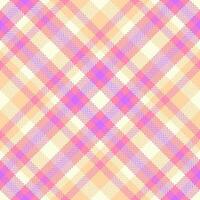 Plaid pattern seamless of texture check tartan with a fabric background textile. vector